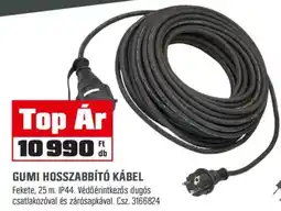 OBI Gumi hosszabbító kábel ajánlat