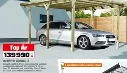 OBI Lapostetős kocsibeálló ajánlat