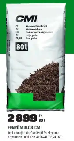 OBI Fenyőmulcs CMI ajánlat