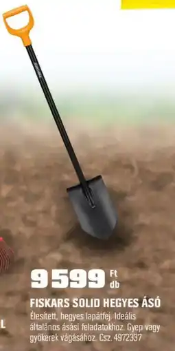 OBI Fiskars Solid hegyes ásó ajánlat