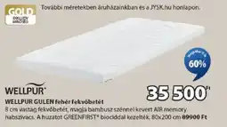 JYSK Wellpur Gulen fehér fekvőbetét ajánlat