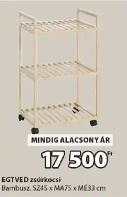 JYSK Egtved zsúrkocsi ajánlat