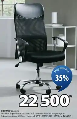 JYSK Billum irodaszék ajánlat