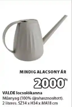 JYSK Valde locsolókanna ajánlat