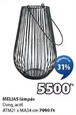 JYSK Melias lámpás ajánlat