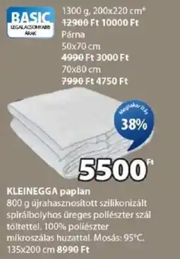 JYSK Kleinegga paplan ajánlat