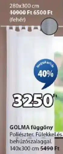 JYSK Golma függöny ajánlat