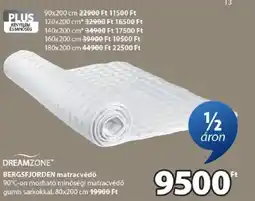 JYSK Dreamzone Bergsfjorden matracvédő ajánlat