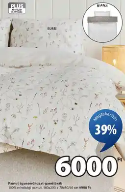 JYSK Pamut ágyneműhuzat-garnitúrák ajánlat