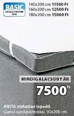 JYSK Anita vízhatlan lepedő ajánlat