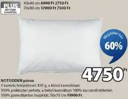 JYSK Notodden párna ajánlat