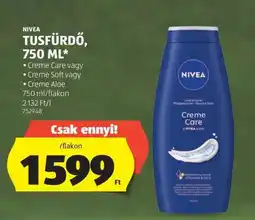 ALDI NIVEA Tusfürdő ajánlat