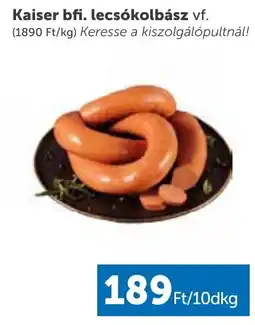 PRIVÁT Kaiser bfi. lecsókolbász ajánlat