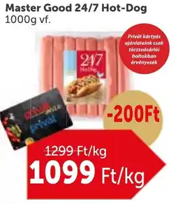 PRIVÁT Master Good 24/7 Hot-Dog ajánlat
