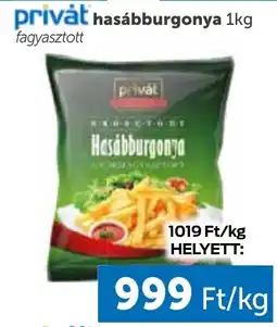 PRIVÁT Privȧt hasábburgonya ajánlat