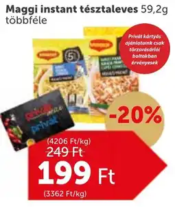 PRIVÁT Maggi instant tésztaleves ajánlat
