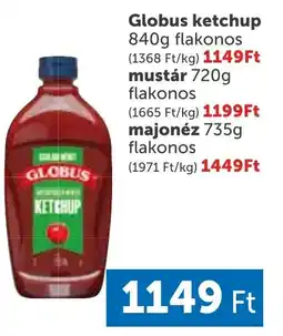 PRIVÁT Globus ketchup ajánlat