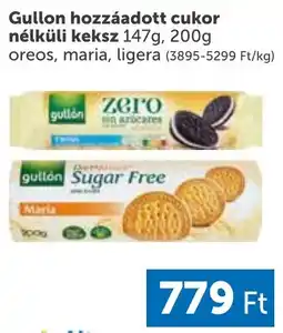 PRIVÁT Gullon hozzáadott cukor nélküli keksz ajánlat