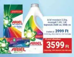 PRIVÁT Ariel mosópor, mosógél, kapszula ajánlat