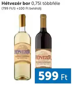 PRIVÁT Hétvezér bor ajánlat