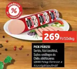 PRIVÁT Pick párizsi ajánlat