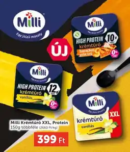 PRIVÁT Milli Krémtúró XXL, Protein ajánlat