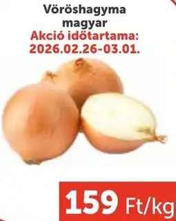 PRIVÁT Vöröshagyma magyar ajánlat