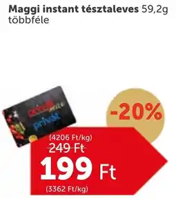 PRIVÁT Maggi instant tésztaleves ajánlat