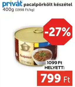 PRIVÁT Privȧt pacalpörkölt készétel ajánlat