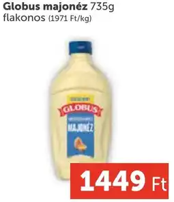 PRIVÁT Globus majonéz ajánlat