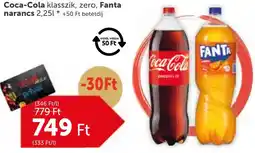 PRIVÁT Coca-Cola, Fanta narancs ajánlat