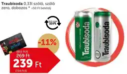 PRIVÁT Traubisoda ajánlat