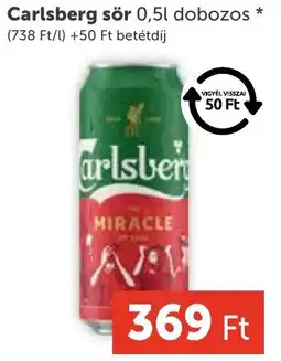 PRIVÁT Carlsberg sör ajánlat
