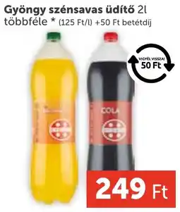 PRIVÁT Gyöngy szénsavas üdítő ajánlat