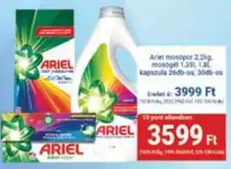 PRIVÁT Ariel mosópor, mosógél, kapszula ajánlat