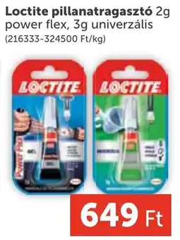 PRIVÁT Loctite pillanatragasztó ajánlat