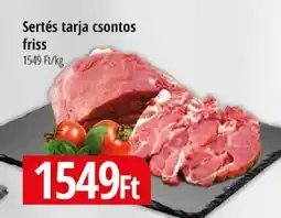 Real Sertés tarja csontos friss ajánlat