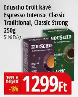 Real Eduscho őrölt kávé Espresso Intenso, Classic Traditional, Classic Strong ajánlat