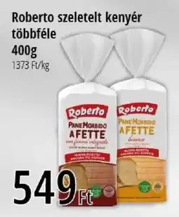 Real Roberto szeletelt kenyér ajánlat