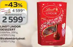 Auchan Lindt Lindor desszert ajánlat