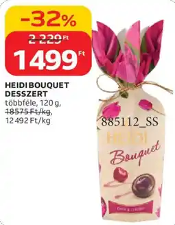 Auchan Heidi Bouquet desszert ajánlat