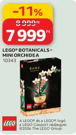 Auchan Lego Botanicals mini orchidea 10343 ajánlat