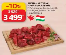 Auchan Auchan Kedvenc Marha gulyáshús ajánlat
