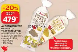 Auchan Auchan Kedvenc Bauletto toast szeletek ajánlat