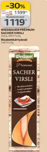 Auchan Wiesbauer Prémium sacher virsli ajánlat