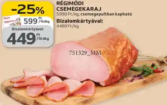 Auchan Régimódi csemegekaraj ajánlat