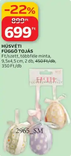 Auchan Húsvéti függő tojás ajánlat