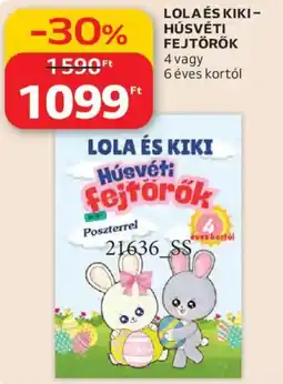Auchan Lola és kiki- húsvéti fejtörők ajánlat