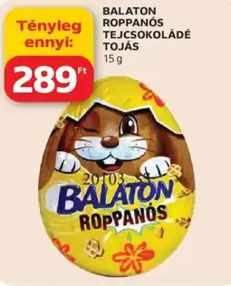 Auchan Balaton Roppanós tejcsokoládé tojás ajánlat