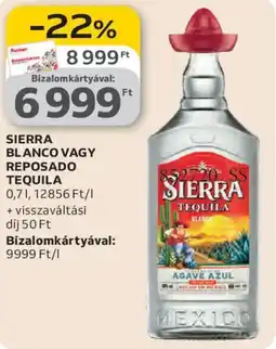 Auchan Sierra Blanco, Reposado Tequila ajánlat